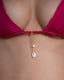 Charm cauris et perle d'eau douce