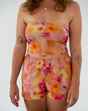 short top Fairytopia vue dos détail motif Jubai Swimwear Guadeloupe
