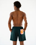 Boarshort Men Vert Jungle