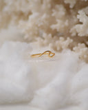 Bague vague or