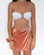 Jupe cutie corail