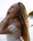 bracelet Sandra bijou porté plage Jubai Swimwear Guadeloupe