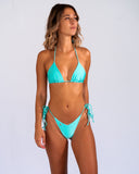haut Surf Girl Seadolls coloris Menthe réversible Jubai Swimwear Guadeloupe