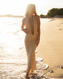 robe Nymphéa port plage Jubai Swimwear Guadeloupe