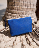pochette de plage Jubai nuit pailletée portée Guadeloupe
