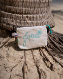 Jubai mint beach pouch