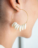 boucle oreille Caribéa fond blanc bijou Jubai Swimwear Guadeloupe