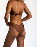 bas Checky Midnight Seadolls porté plage surf Jubai Swimwear Guadeloupe